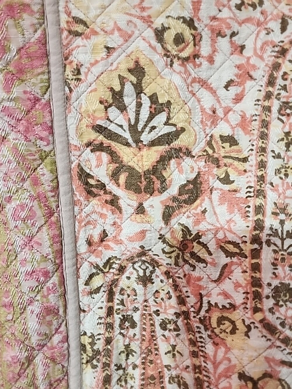 Zara Quilted Floral Paisley Jacket Oversized Boho Chic. Medium - Picture 6 of 9